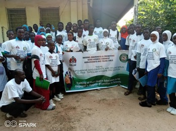 Peer Health Educators in URR capaticised on good hygiene practices