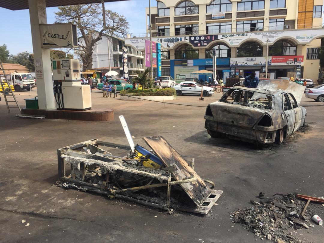 Castle fire incident causes damage over D600,000