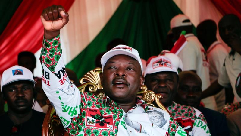 Burundi's President Pierre Nkurunziza dies