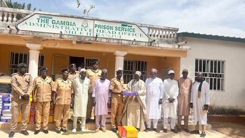 Pipeline Mosque Foundation donates over 400,000 Ramadan aid to Mile II Prison