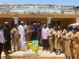 Pipeline Mosque Foundation extends Ramadan benevolence to Prison Services