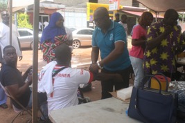 Pipeline Community Association holds blood donation camp