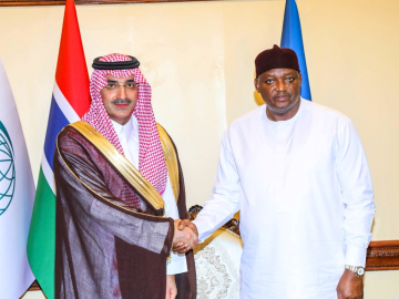 President Barrow extols Saudi development cooperation