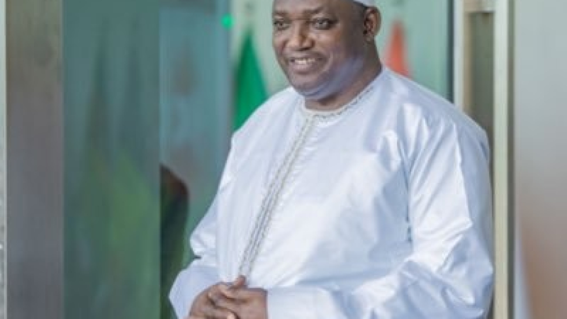 Barrow warns against tribalism, calls for national unity ahead of Dec polls