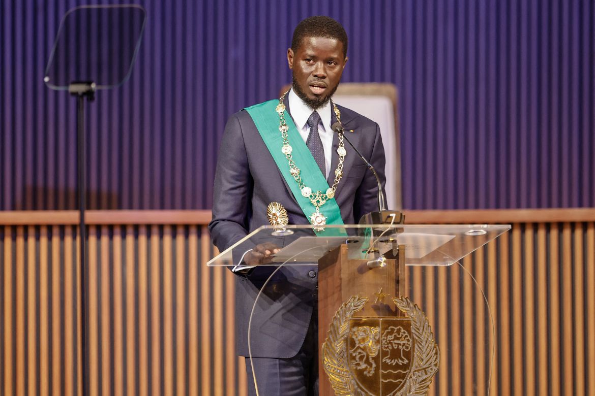 Senegal’s youngest president Bassirou Diomaye Faye sworn in