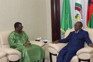 President Embalo receives Minister Joof