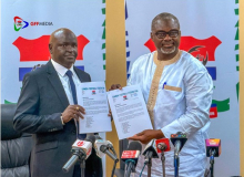 President-elect Kemo Ceesay assumes administrative authority of GFF