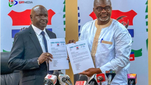 President-elect Kemo Ceesay assumes administrative authority of GFF
