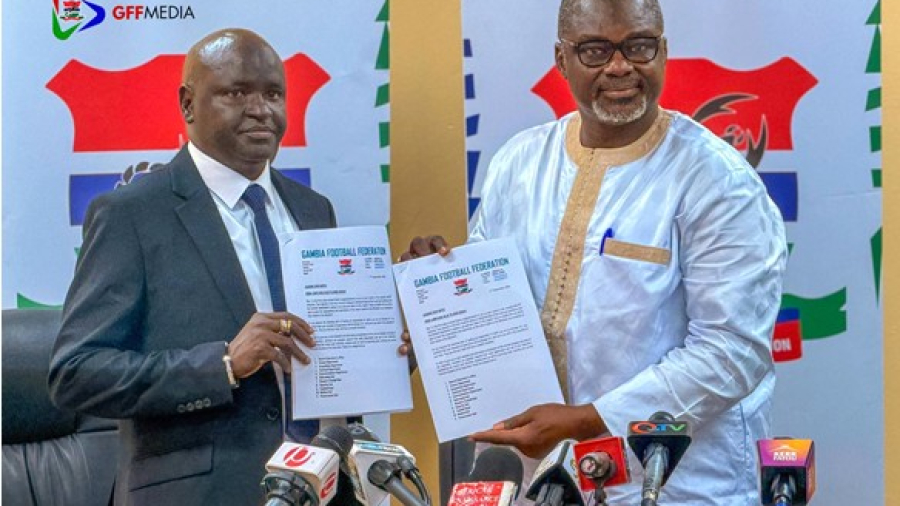President-elect Kemo Ceesay assumes administrative authority of GFF