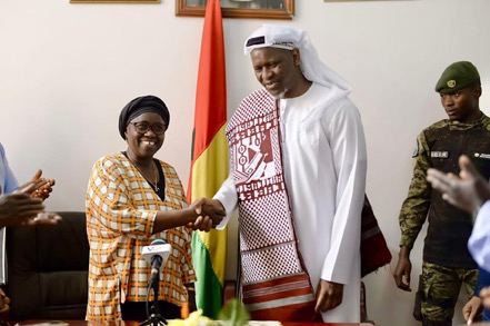 Prince Ebrahim Sanyang meets authorities in Bissau to revolutionise agriculture