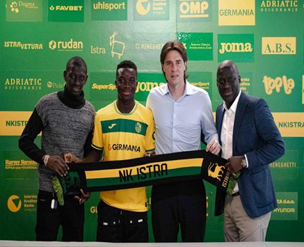 Prodigy Ebou Sama signs professional contract with NK Istra 1961 in Croatia