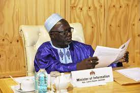 Info Minister Queen Jammeh visits The Point