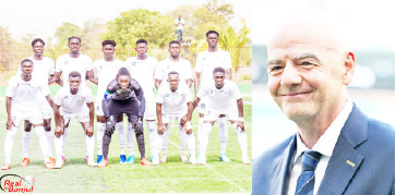FIFA President congratulates Real de Banjul after league triumph