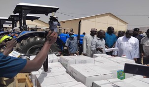 Rural farmers receive US$29.8M worth of equipment