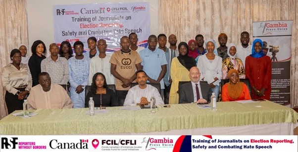 RSF, GPU roll out election reporting, safety, hate speech training for journalists