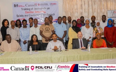 RSF, GPU roll out election reporting, safety, hate speech training for journalists
