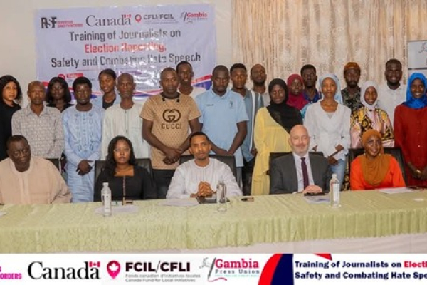RSF, GPU roll out election reporting, safety, hate speech training for journalists