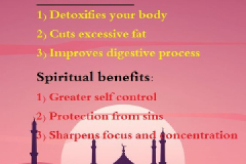 SPECIAL EDITION ON RAMADAN:  The Spiritual and Social benefits of Islamic Fasting  It grounds man in discipline and Healthy survival. 