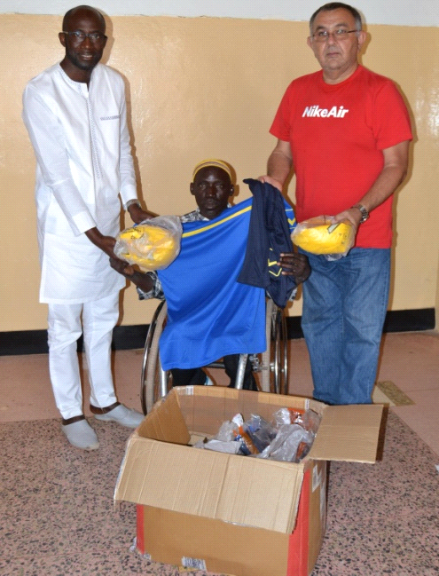 Real de Banjul donates jerseys, bals to GNPC