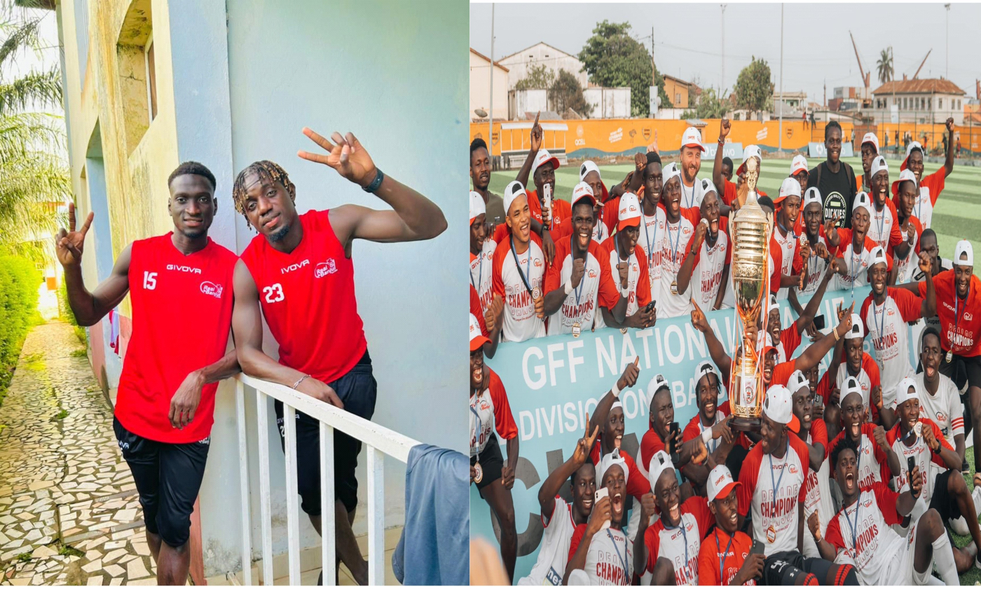 Real de Banjul camp at NTTC prior to AS Far Rabat brawl