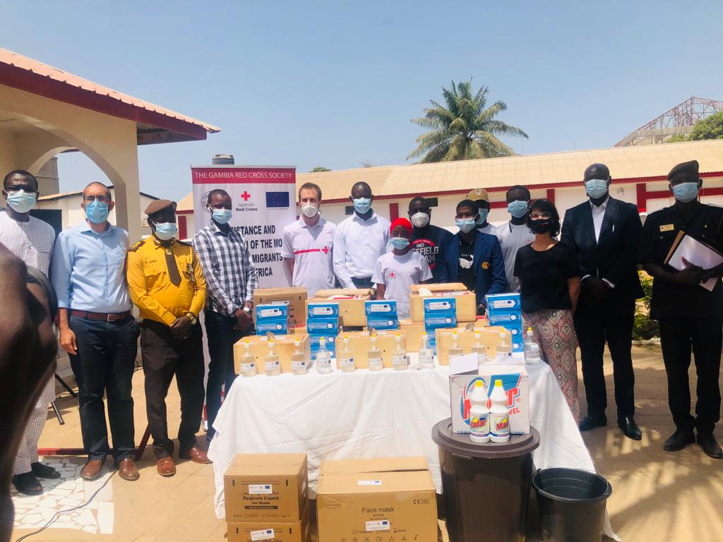 GRCS hands over First Aid Kits to GID