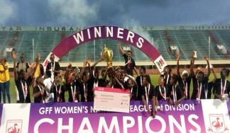 Red Scorpions crowned Women’s 1st Division League champions