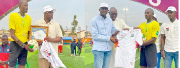 Retired referee Jallow aims to improve refereeing in Gambia