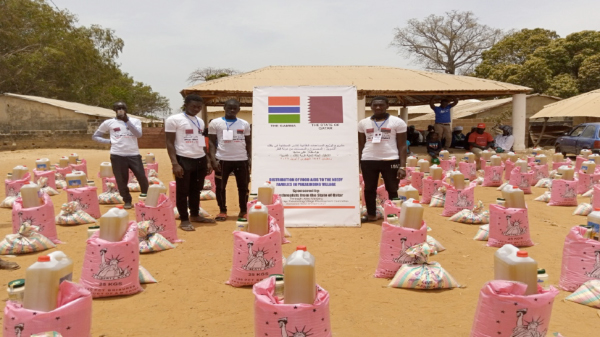 Qatari philanthropist donates, sugar, rice, oil to 238 households