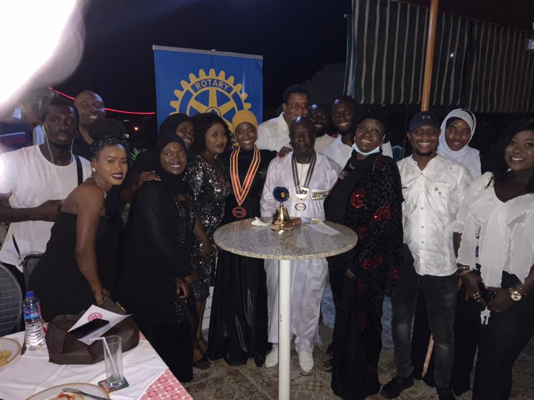 Rotary, Rotaract Clubs of Brusubi induct new members