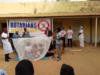 Rotary International sensitises pregnant women on malaria