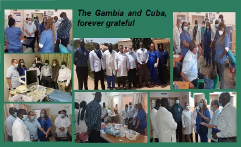 The Gambia and Cuba, forever grateful