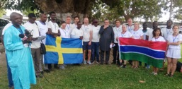 Swedish neuro-surgeons on Gambia mission