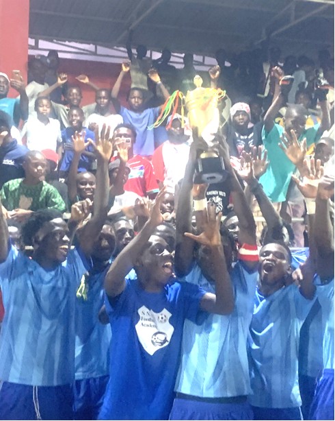 Sukuta Newtown FA clasp Serrekunda Central curtain raiser trophy