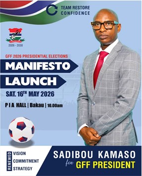 Kamaso to launch manifesto ahead of GFF presidential election
