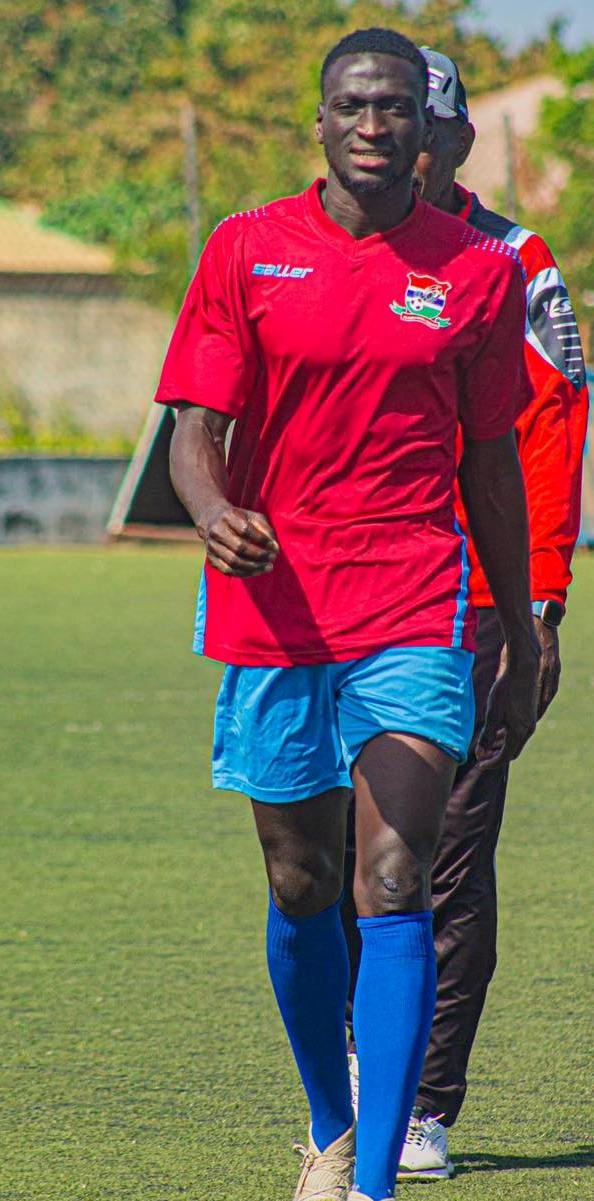 Saikou Barrow retorts Gambia local national team training ahead of Algeria brawl