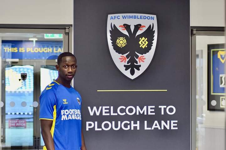 Saikou Janneh signs for Wimbledon on loan