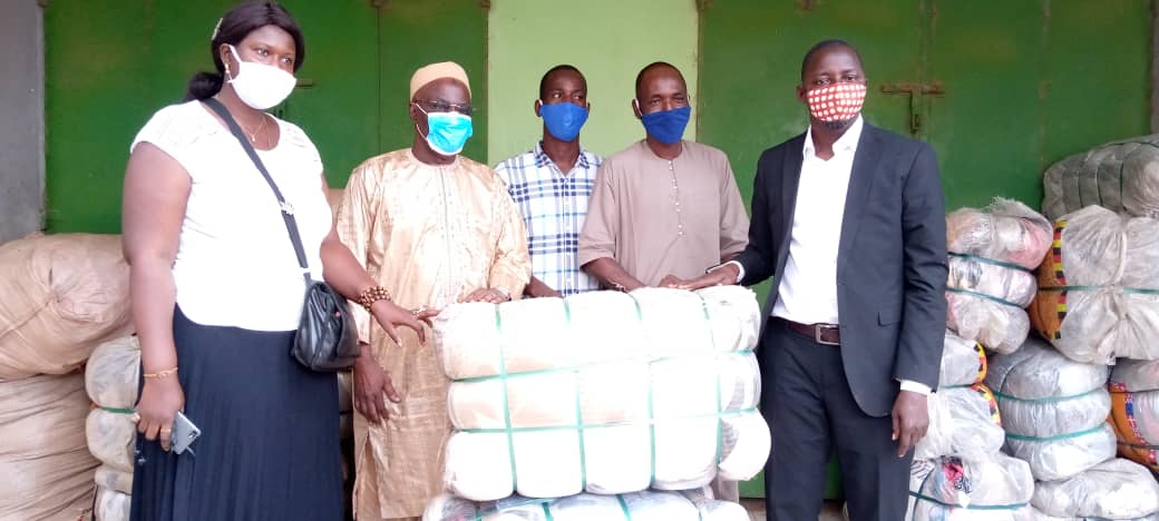 SK Jaiteh donates materials worth over D200k to Sandu disaster victims