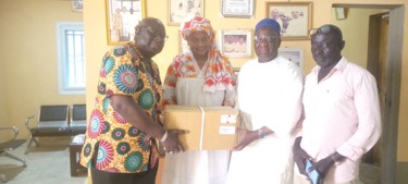 Salifu K. Jaiteh supports Salikenni Health Centre