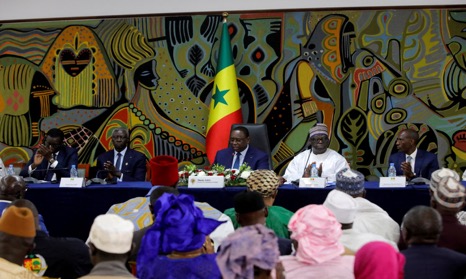Senegalese President Sall postpones presidential election