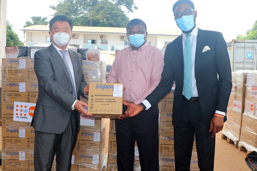 MoH receives D31M worth medical equipment from China