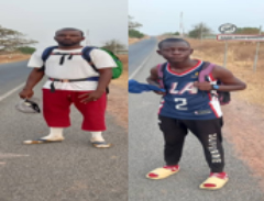 Months after Dec. 4th election victory, Senegalese duo trek to congratulate Pres. Barrow