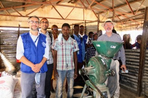Father thanks Ambassador for return of son now employed baker