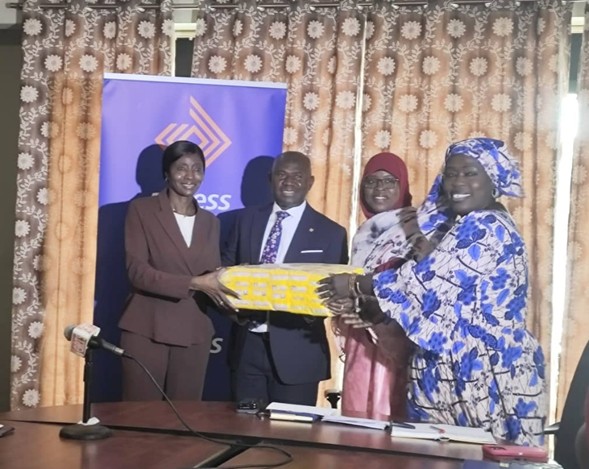 Access Bank donates 8,400 sanitary pads to support Gambian schoolgirls
