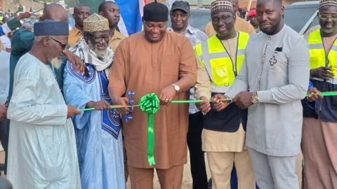4.5km Sanyang Beach Side Road inaugurated, President says will boost coastal economy