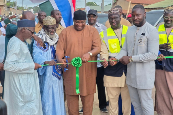 4.5km Sanyang Beach Side Road inaugurated, President says will boost coastal economy