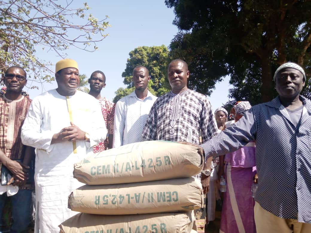 Excitement in Sanyang as construction of new car park begins