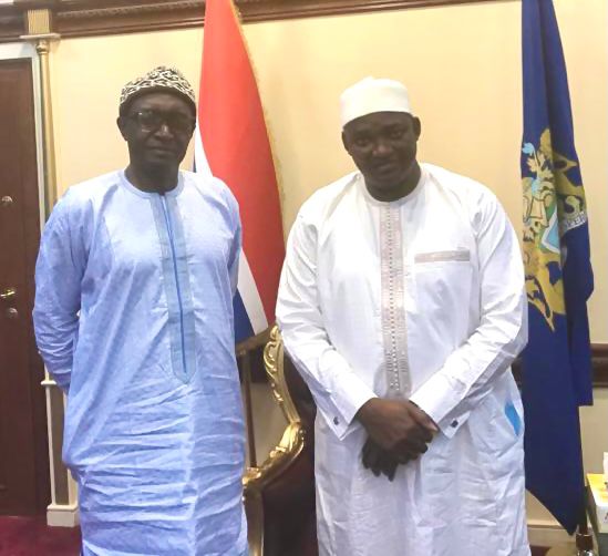 Sarr meets Barrow, discusses Mary’s ecology rehabilitation, others