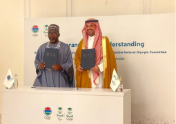 Saudi Gambia sign