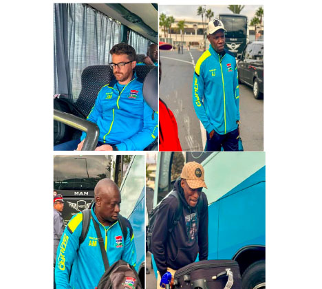 Scorpions technical staff arrive in Casablanca for October int’l window