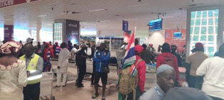 Scorpions return home after shock AFCON exit